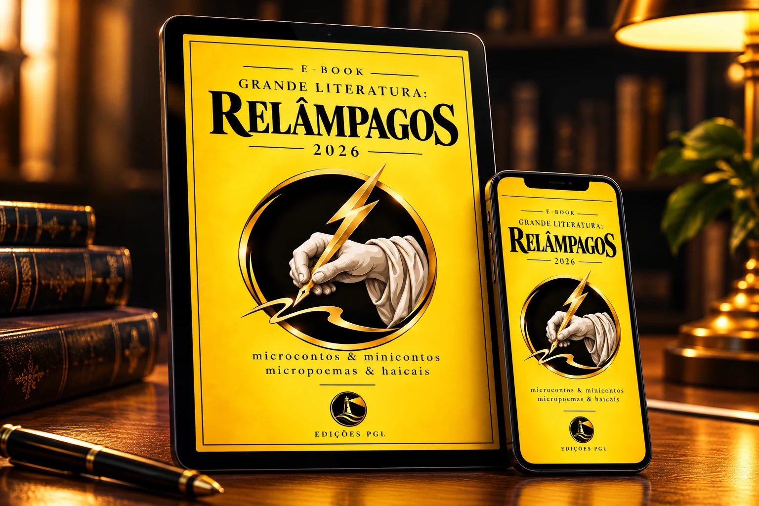 E-book Grande Literatura: Relâmpagos 2026