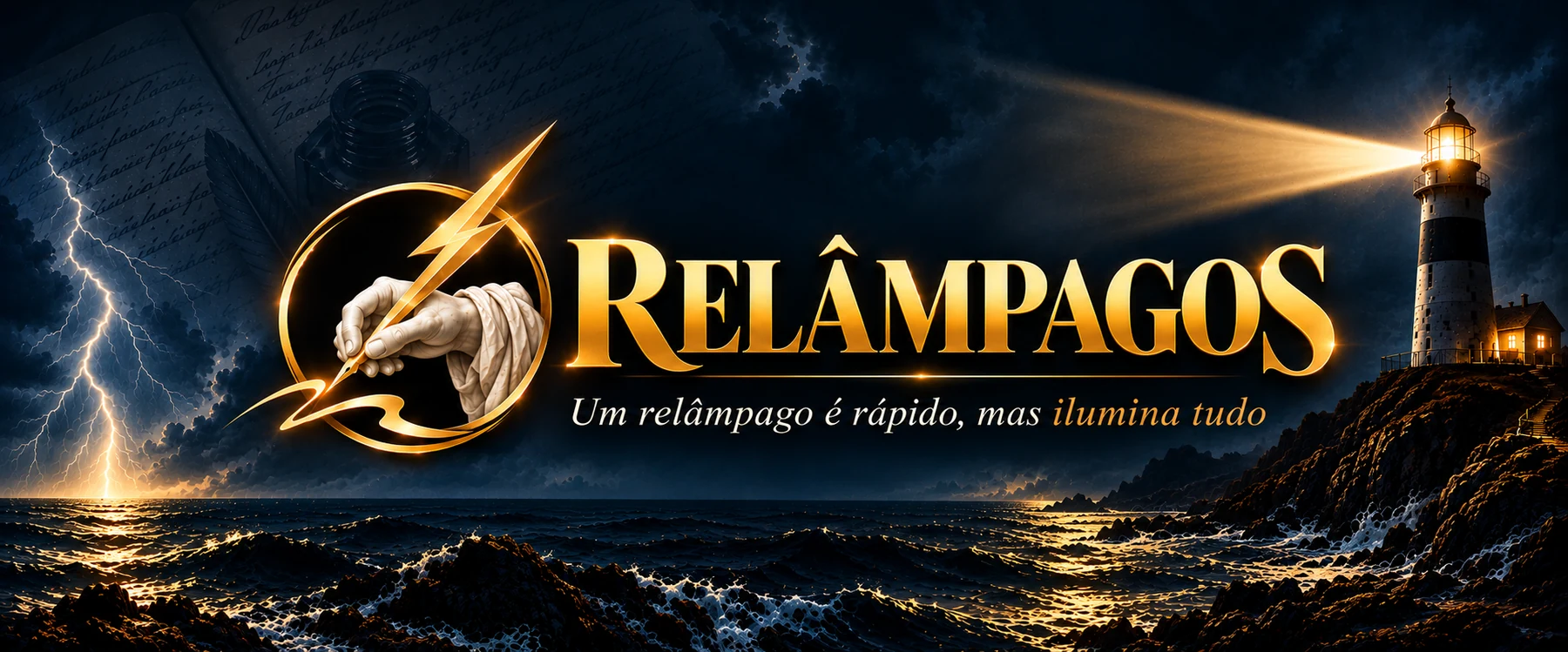 RELÂMPAGOS — Um relâmpago é rápido, mas ilumina tudo
